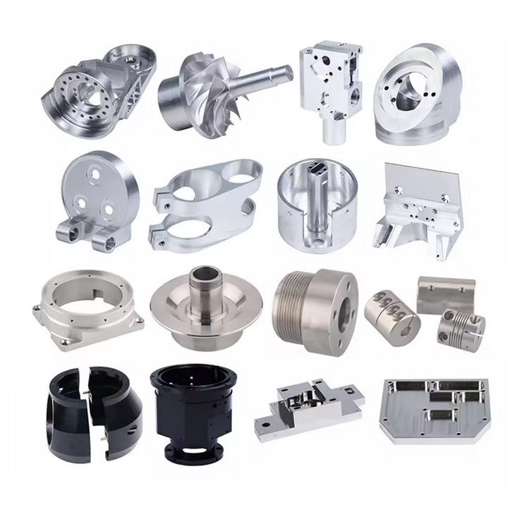 Custom Precision Aluminum CNC Tuning Milling Machining Spare Parts 